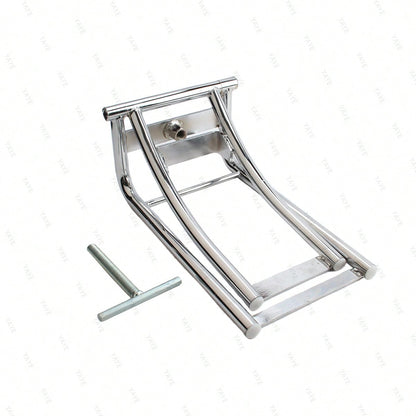 Motorcycle Rear Wheel Auxiliary Replacement & Repair Tool- Height Adjustable Lift Stand (Suitable For Dirt Bike And Motocross Bike Maintenance)