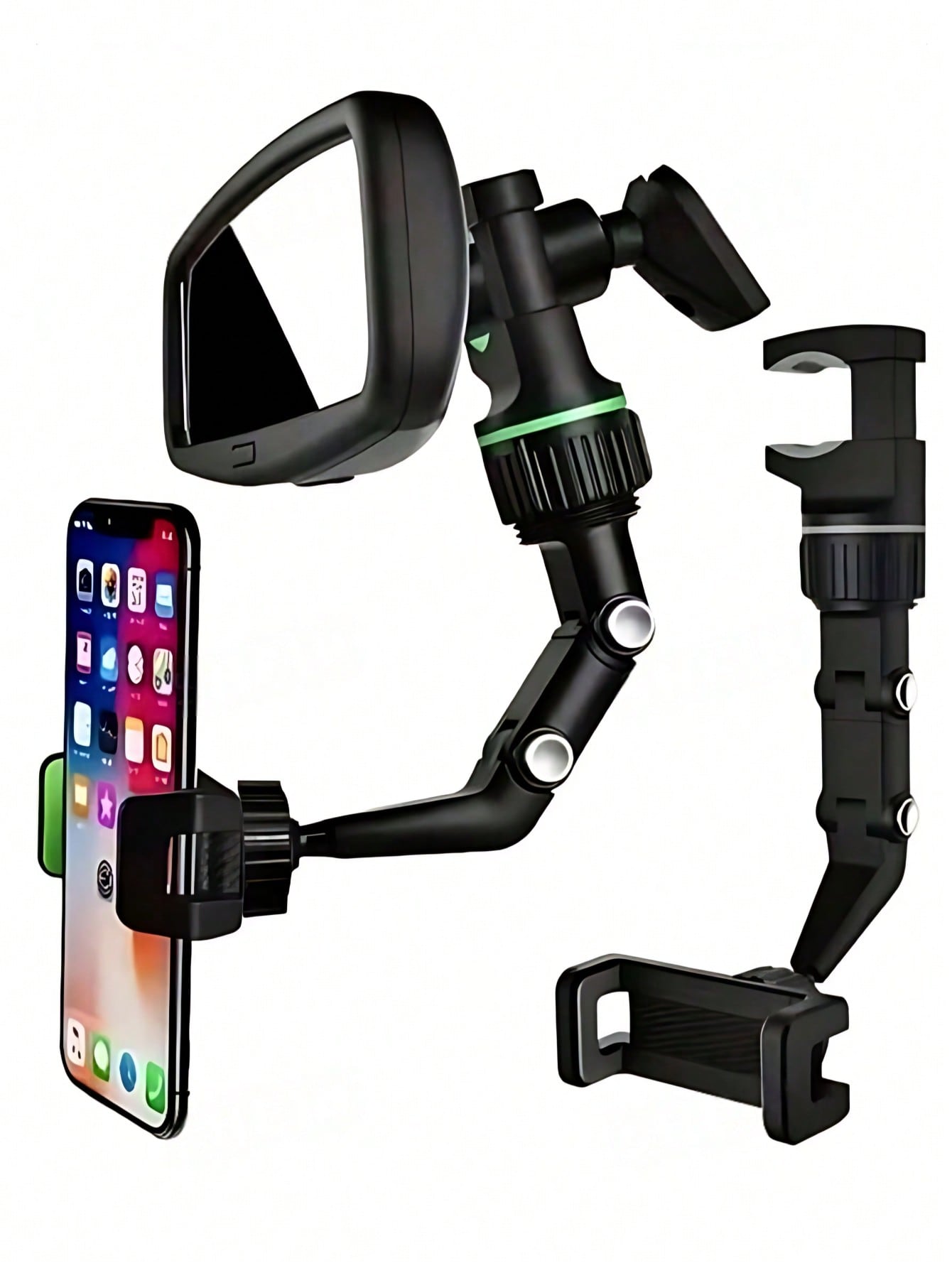 Multi-Color, Multi-Function Slouchy Phone Stand, Car Rearview Mirror Phone Holder, Car Headrest Phone Mount, Desk Kitchen Multi-Scene Universal Phone Holder, Multi-Function Rotatable New Support Stand