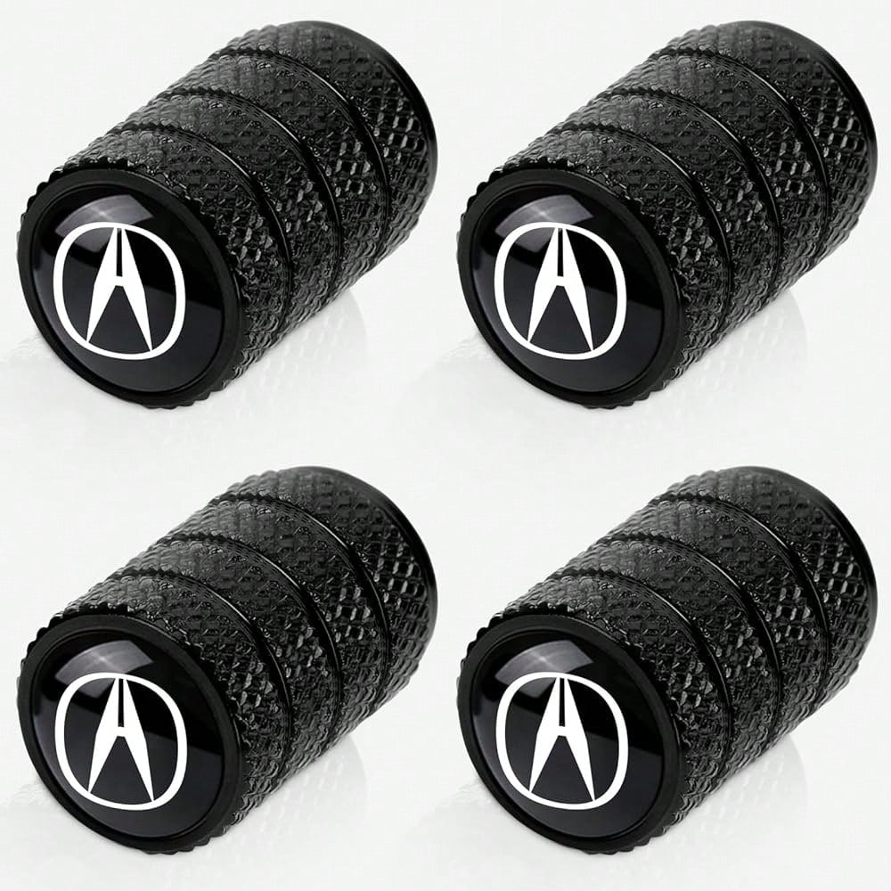 NEW- 4pcs Tire Valve Stem Caps, Compatible With Chevrolet Chevy Series Stem Cap Universal Car Air Cover Car Accessories For Cars, SUV, Truck, Motorcycles Black
