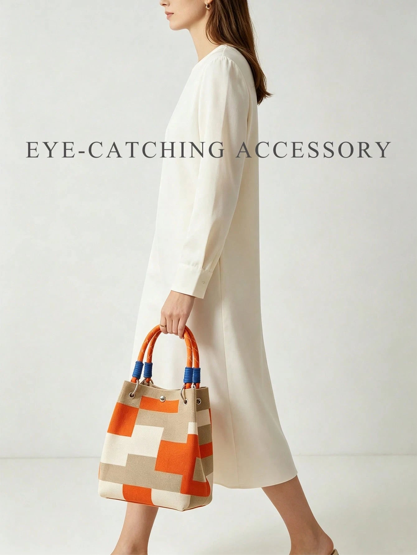 New Fashion Women's Handbag- Multifunctional Shoulder Bag With Safety Lock Design, Large Capacity Tote Bag, ﻿