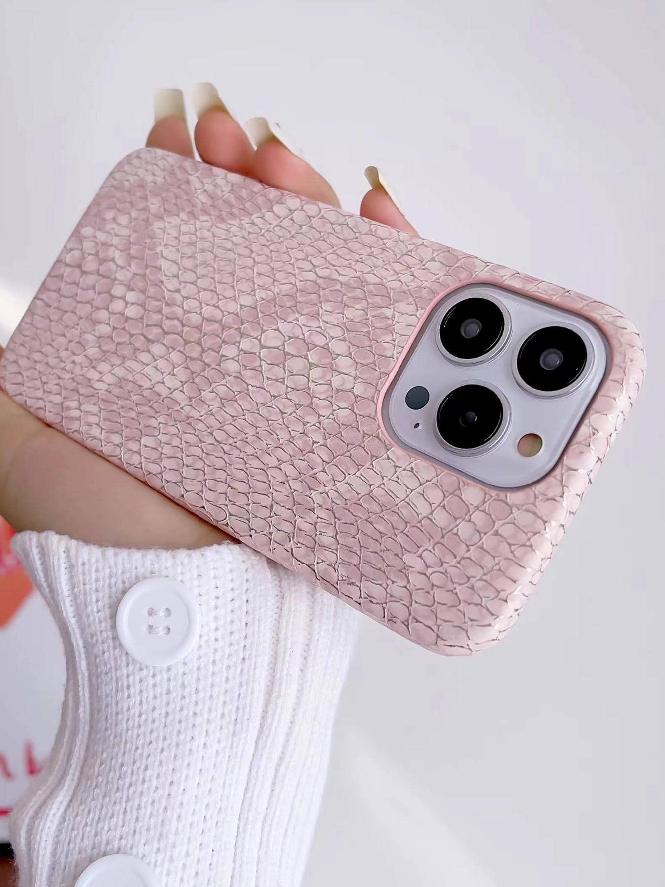 New High-Quality Full Coverage PU Leather Snake Pattern Personalized Anti-Drop Card Holder Phone Case Protective Cover Suitable For IPhone 11/12/13/14/15/16/17 Pro Max Anti-Drop Phone Case Protective