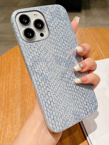New High-Quality Full Coverage PU Leather Snake Pattern Personalized Anti-Drop Card Holder Phone Case Protective Cover Suitable For IPhone 11/12/13/14/15/16/17 Pro Max Anti-Drop Phone Case Protective
