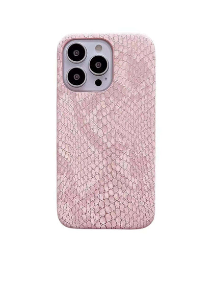 New High-Quality Full Coverage PU Leather Snake Pattern Personalized Anti-Drop Card Holder Phone Case Protective Cover Suitable For IPhone 11/12/13/14/15/16/17 Pro Max Anti-Drop Phone Case Protective