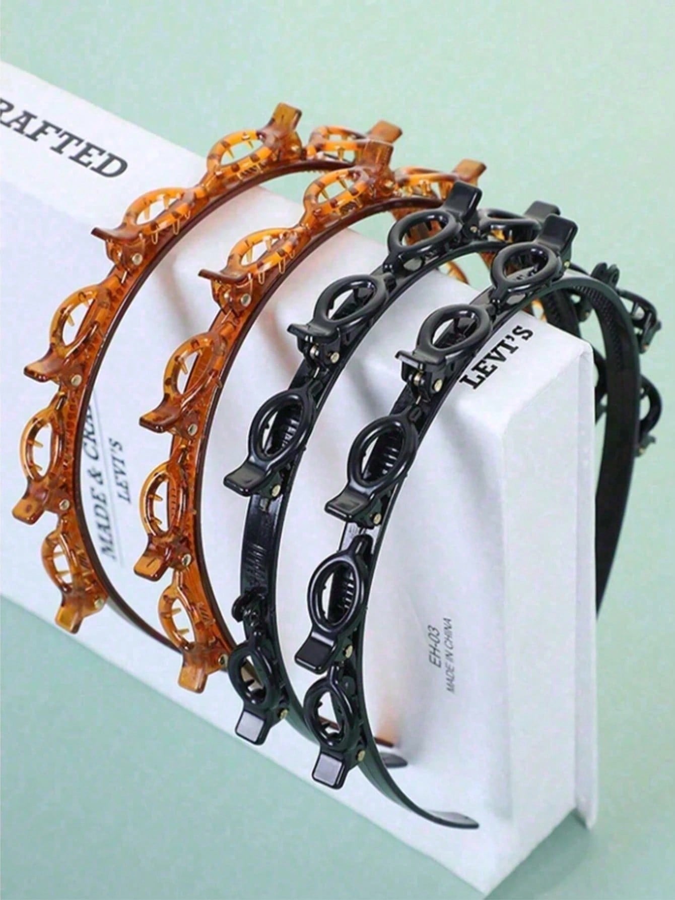 New Korean Style Hollow Texture Headband, Bathroom Hair Accessory, Women's Headband, Women's Hair Accessory, Hair Styling Tool, Hair Clip, Headband, Women's Curly Hair Accessory