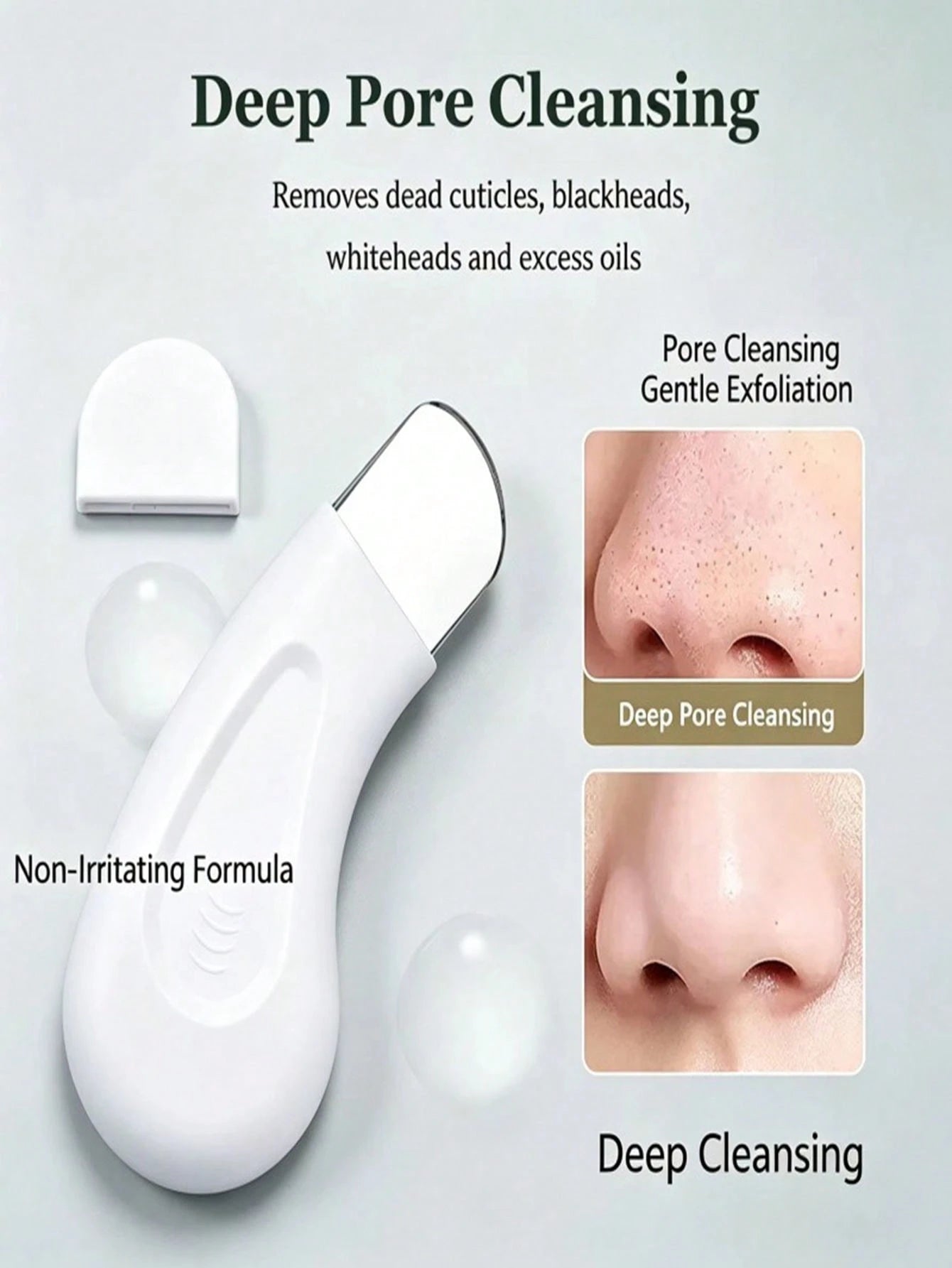 New Manual Skin Spatula Pore Cleaning Tool, Household Facial Skin Scraper, Portable Facial Beauty Supplies For Home DIY & Esthetician Salon Use