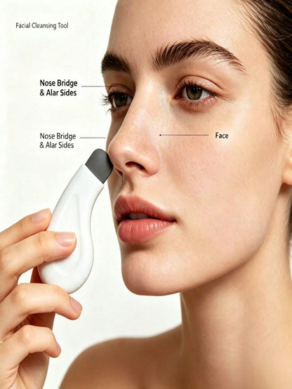 New Manual Skin Spatula Pore Cleaning Tool, Household Facial Skin Scraper, Portable Facial Beauty Supplies For Home DIY & Esthetician Salon Use