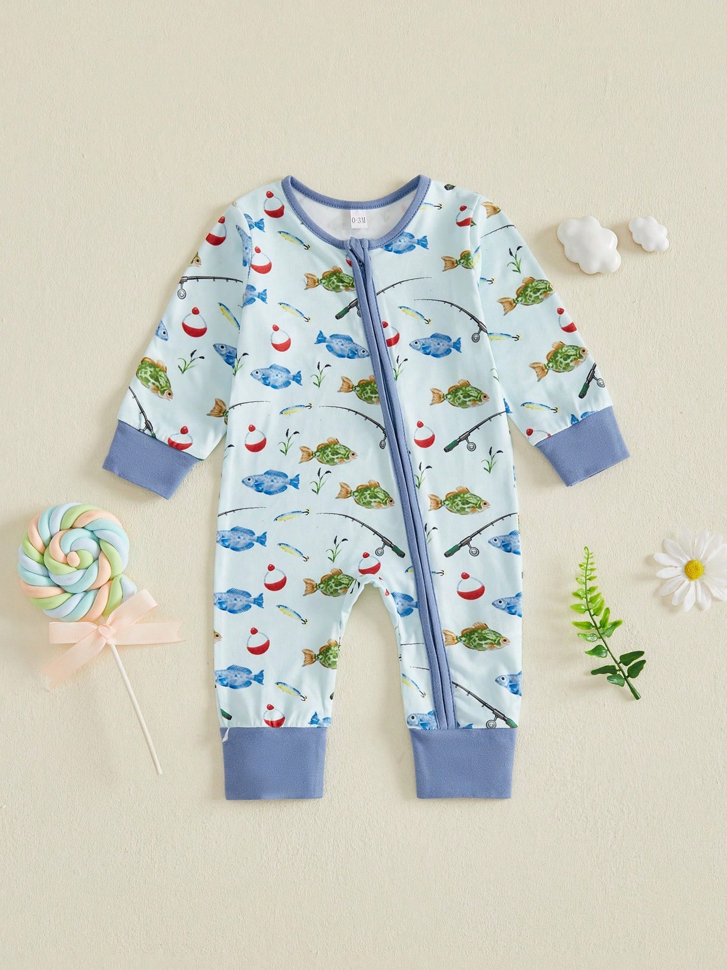 Newborn Baby Girl Western Outfit Cowgirl Boots Print Long Sleeve Zipper Romper Jumpsuit Fall Clothes