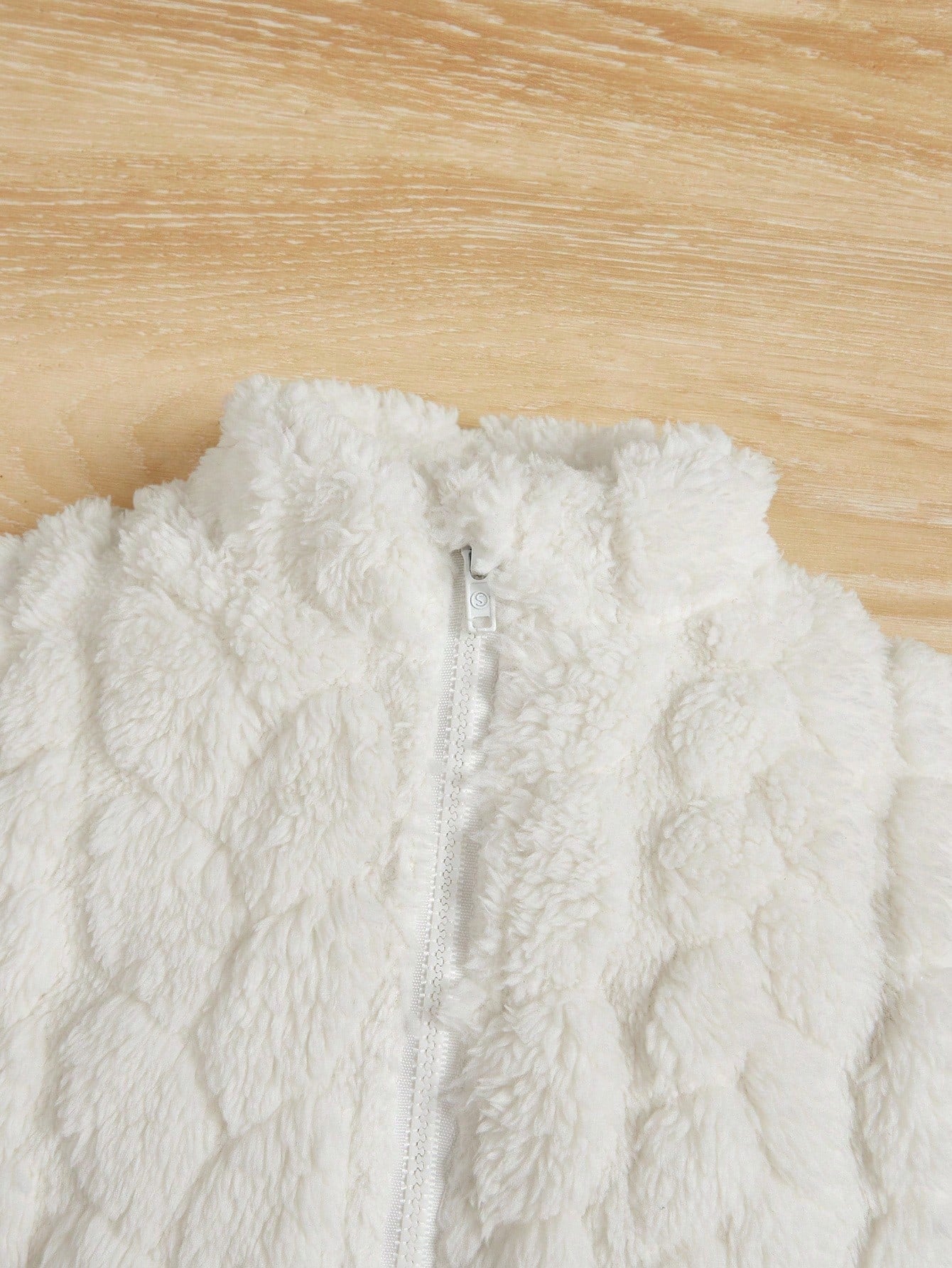 Newborn Baby Girls' Thickened Long Sleeve Jacket With Stand Collar,In Fall/Winter