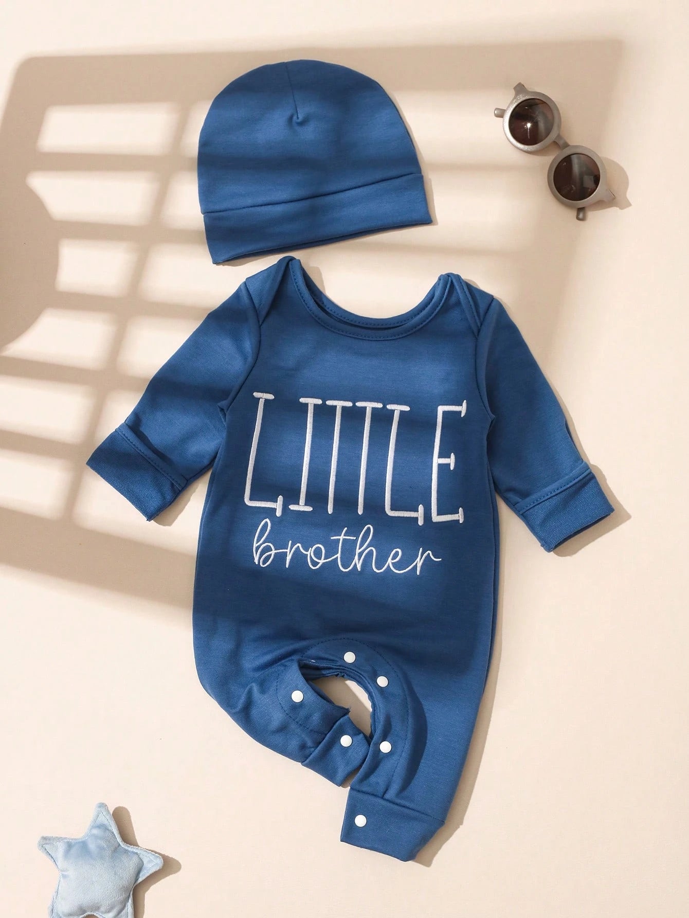 Newborn Photography Outfit And Props 3D Bow Newborn Baby Girl Long Sleeve Pants Hat 100 Days Photo Shoot Outfit Daily Wear Party Date Wear Comfortable Fabric 2pcs Set