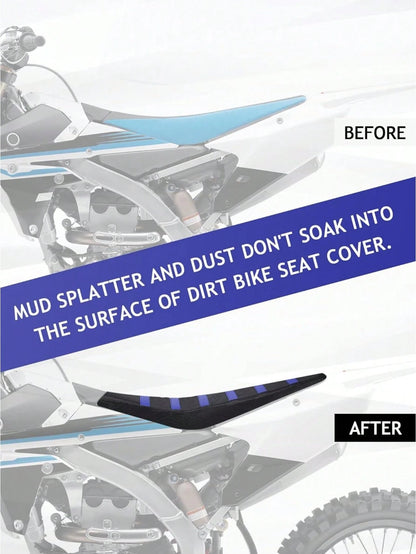 Non-Slip Universal Motorcycle Seat Cover, Suitable For CRF150R CRF250R CRF450R XR650L YZF YZ WR TTR 50 125 250 450 Dirt Bikes.