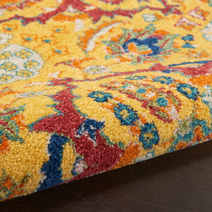 The Rug Corner Nourison Home Allur ALR03 YELMT Area Rugs