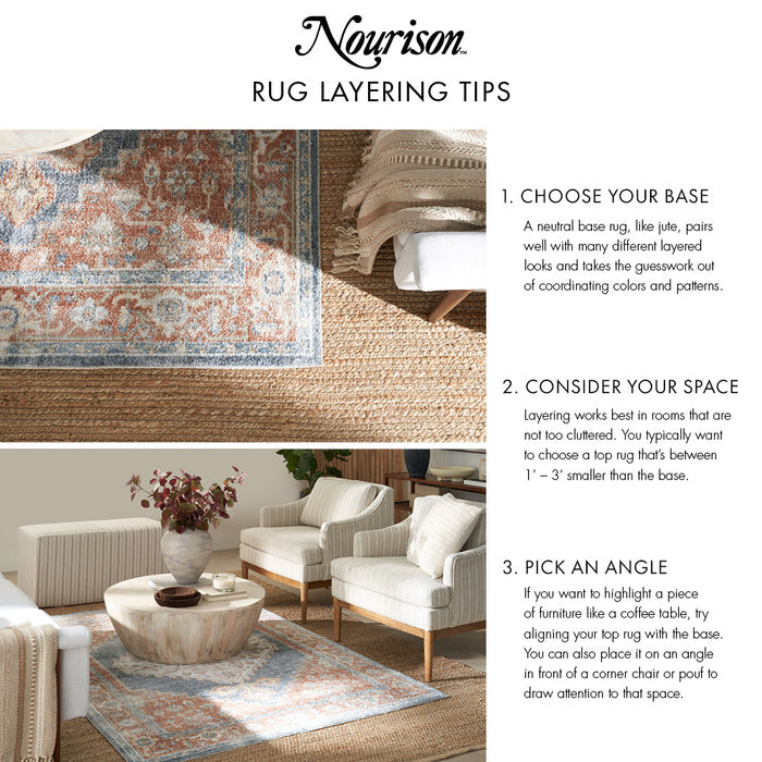 The Rug Corner Nourison Home Andes AND04 GREY Area Rugs
