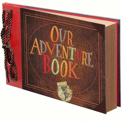 Our Adventure Book Handmade Family Commemorative Booklet Is An Excellent Gift For Thanksgiving, Christmas, Anniversaries, Family Memories, Weddings, Birthdays, Valentine's Day (Adventure Book)