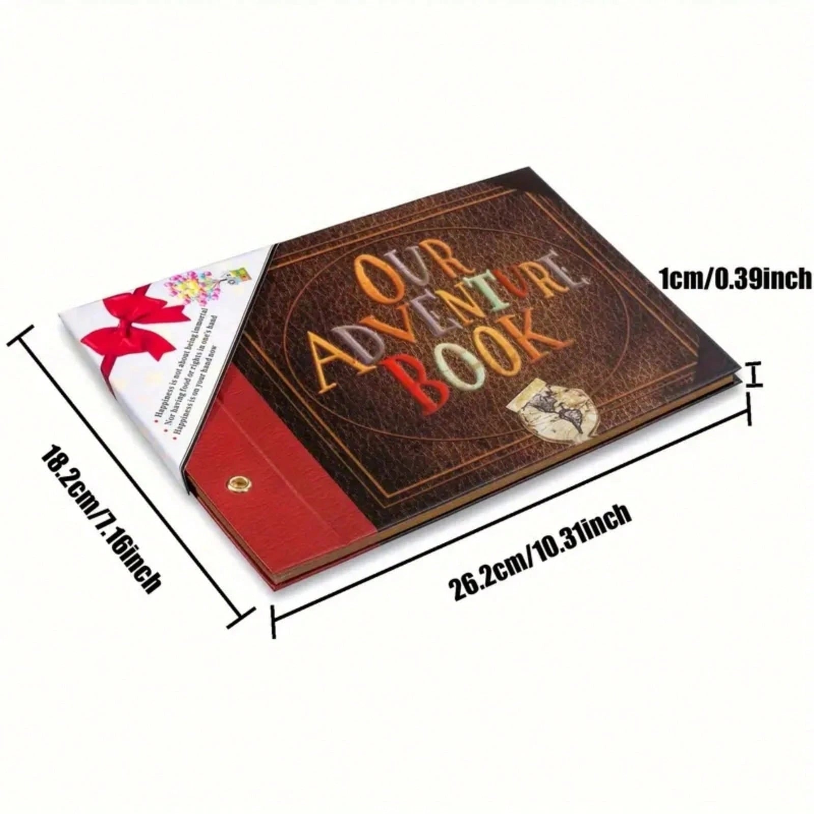 Our Adventure Book Handmade Family Commemorative Booklet Is An Excellent Gift For Thanksgiving, Christmas, Anniversaries, Family Memories, Weddings, Birthdays, Valentine's Day (Adventure Book)