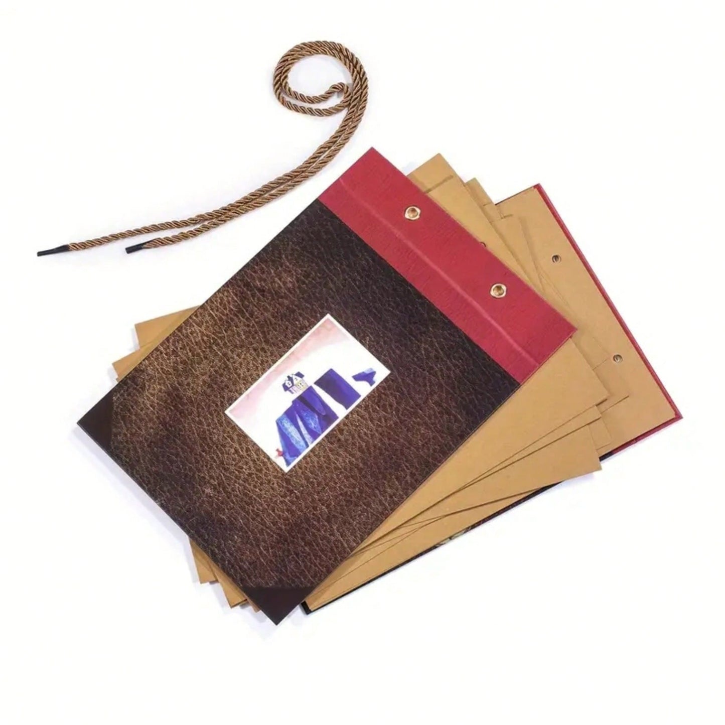 Our Adventure Book Handmade Family Commemorative Booklet Is An Excellent Gift For Thanksgiving, Christmas, Anniversaries, Family Memories, Weddings, Birthdays, Valentine's Day (Adventure Book)