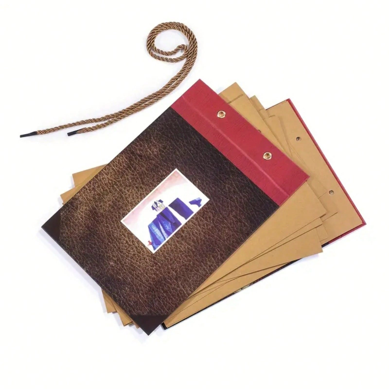 Our Adventure Book Handmade Family Commemorative Booklet Is An Excellent Gift For Thanksgiving, Christmas, Anniversaries, Family Memories, Weddings, Birthdays, Valentine's Day (Adventure Book)