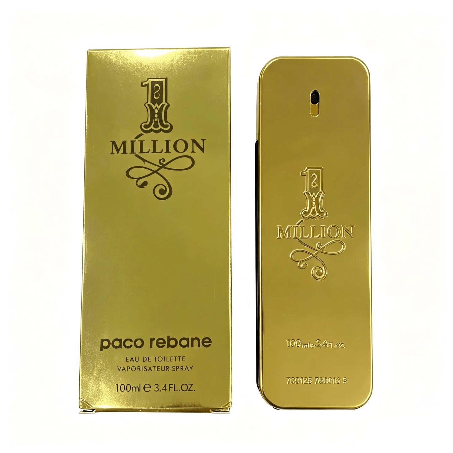Paco Rabanne 1 Million EDT 100ml Woody Spicy Men Perfume Grapefruit Cinnamon Leather Scent Long Lasting Luxury Gift For Gentlemen