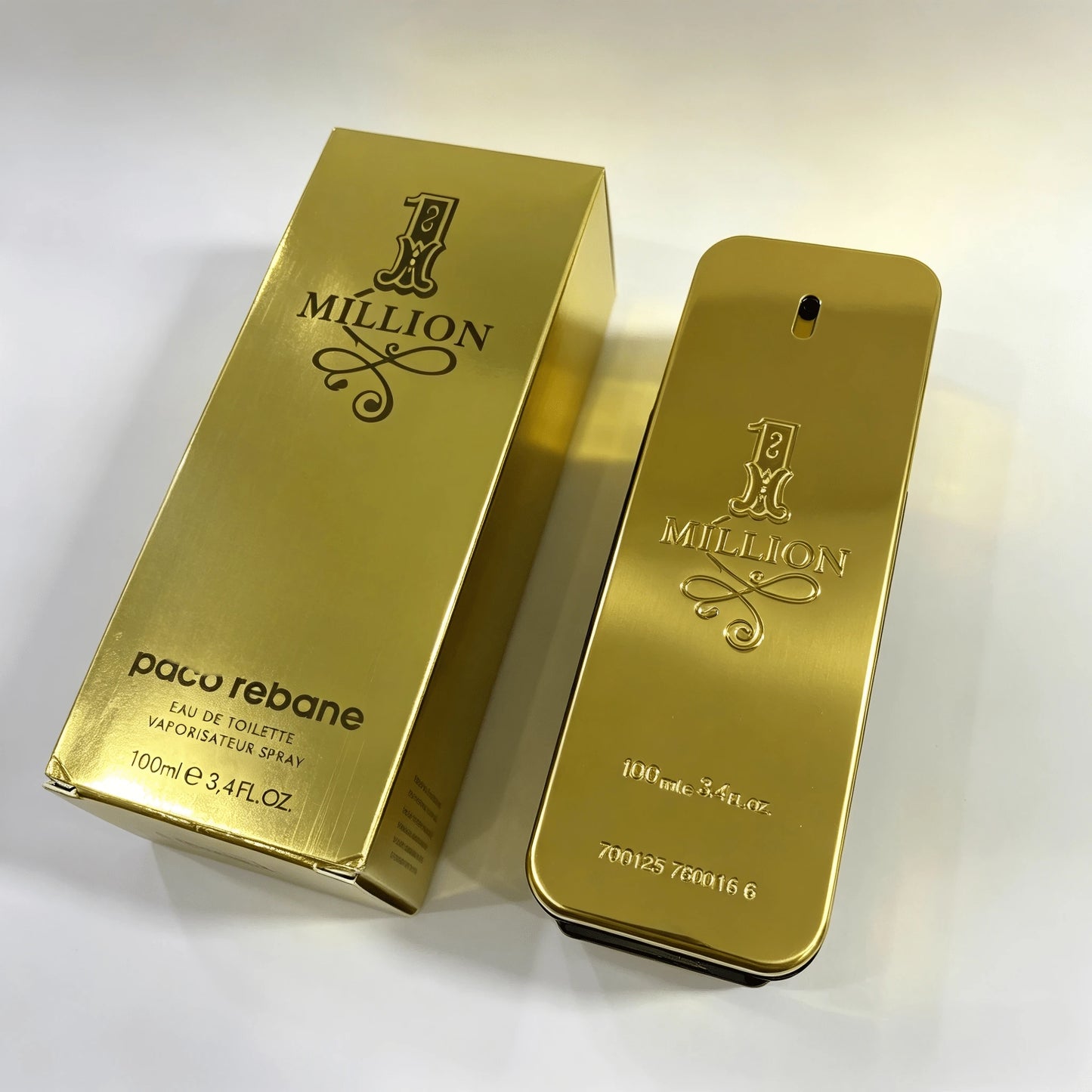 Paco Rabanne 1 Million EDT 100ml Woody Spicy Men Perfume Grapefruit Cinnamon Leather Scent Long Lasting Luxury Gift For Gentlemen