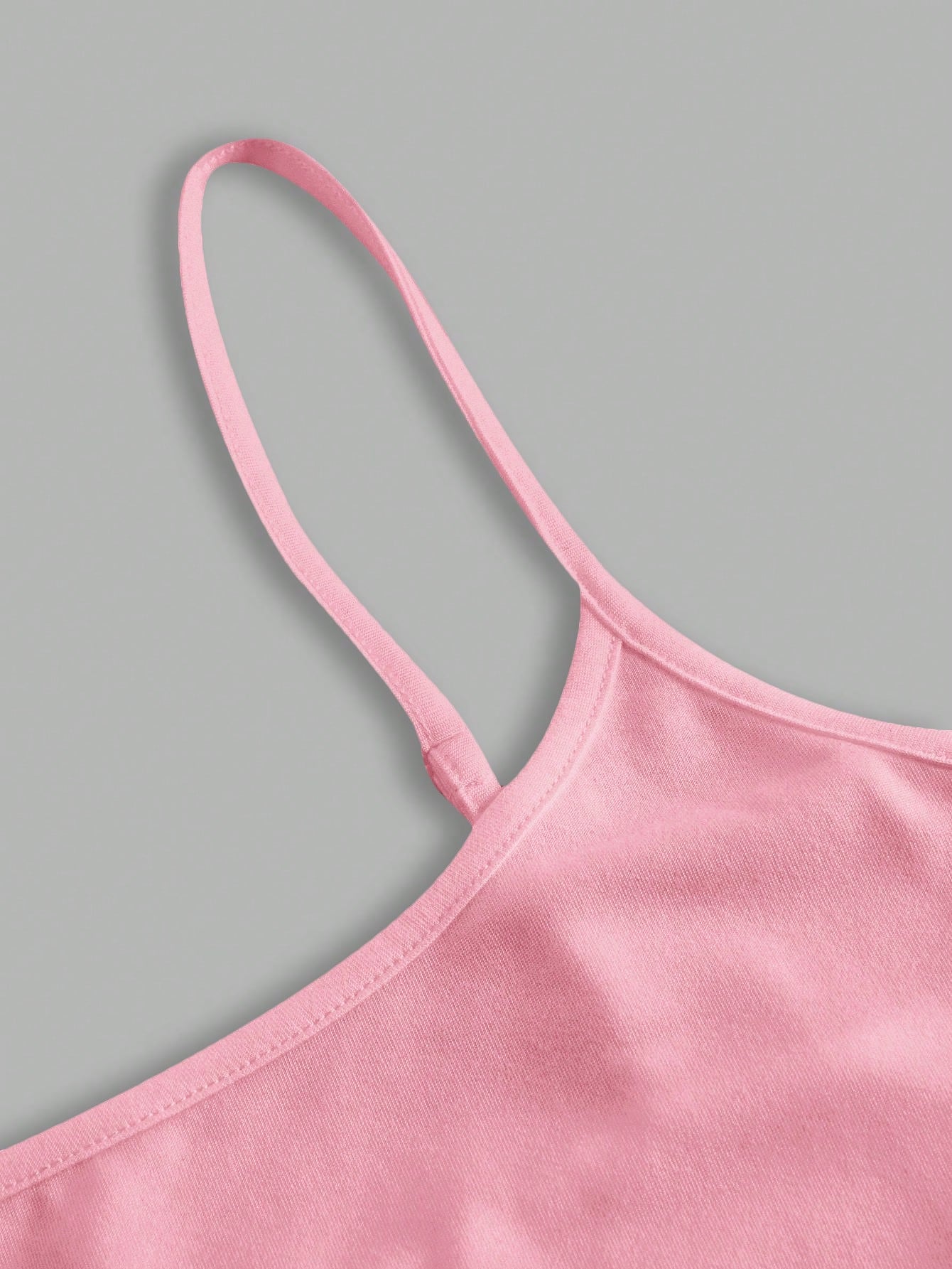 PETITE CURVE Plus Size Women's 3pcs Tight Casual Tank Tops(Spaghetti Strap)