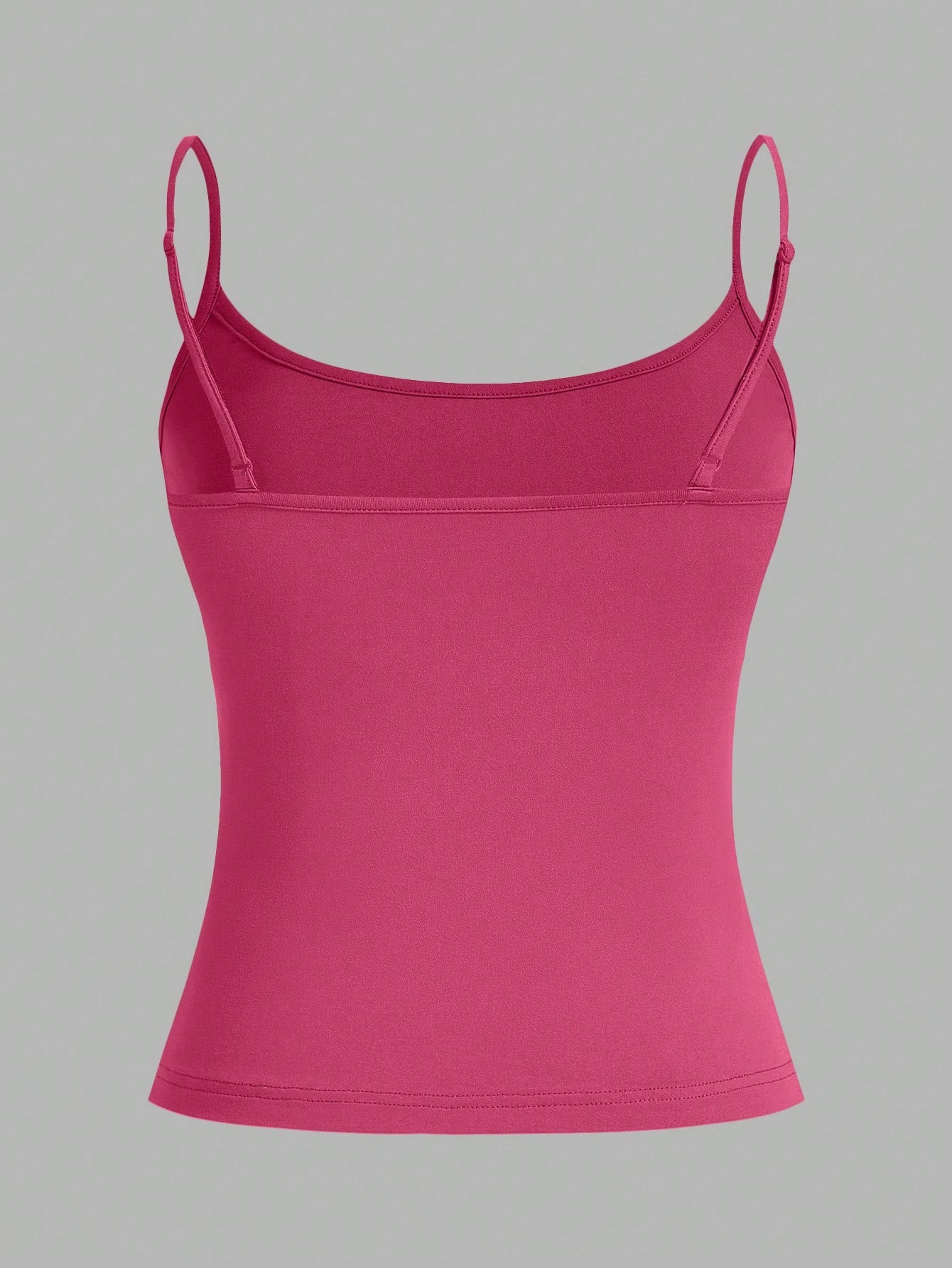 PETITE CURVE Plus Size Women's 3pcs Tight Casual Tank Tops(Spaghetti Strap)