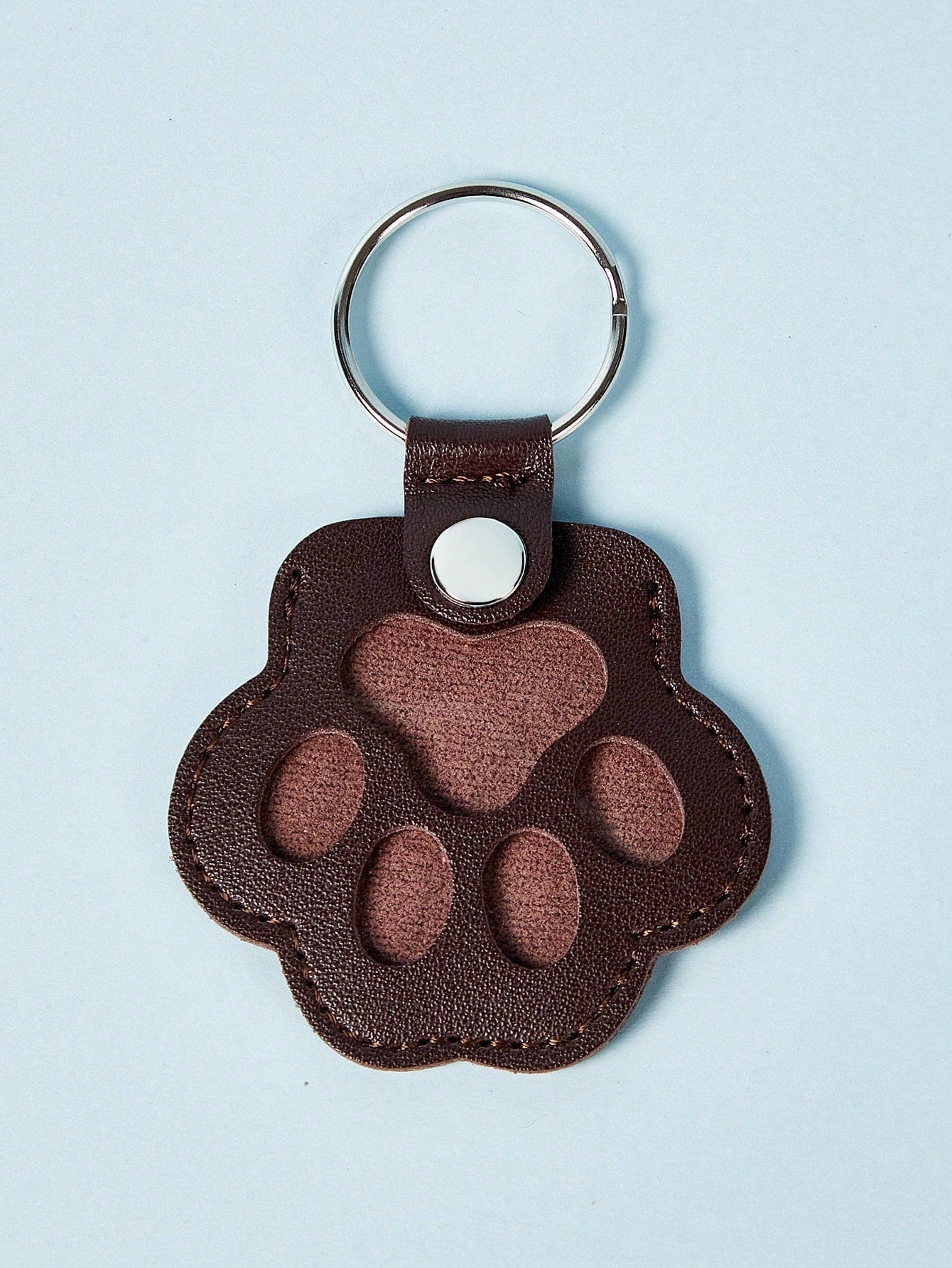 PETSIN Pet Lost Hair Storage Keychain, Cat And Dog Hair Storage Bag, Leather Pet Hair Charm Bag