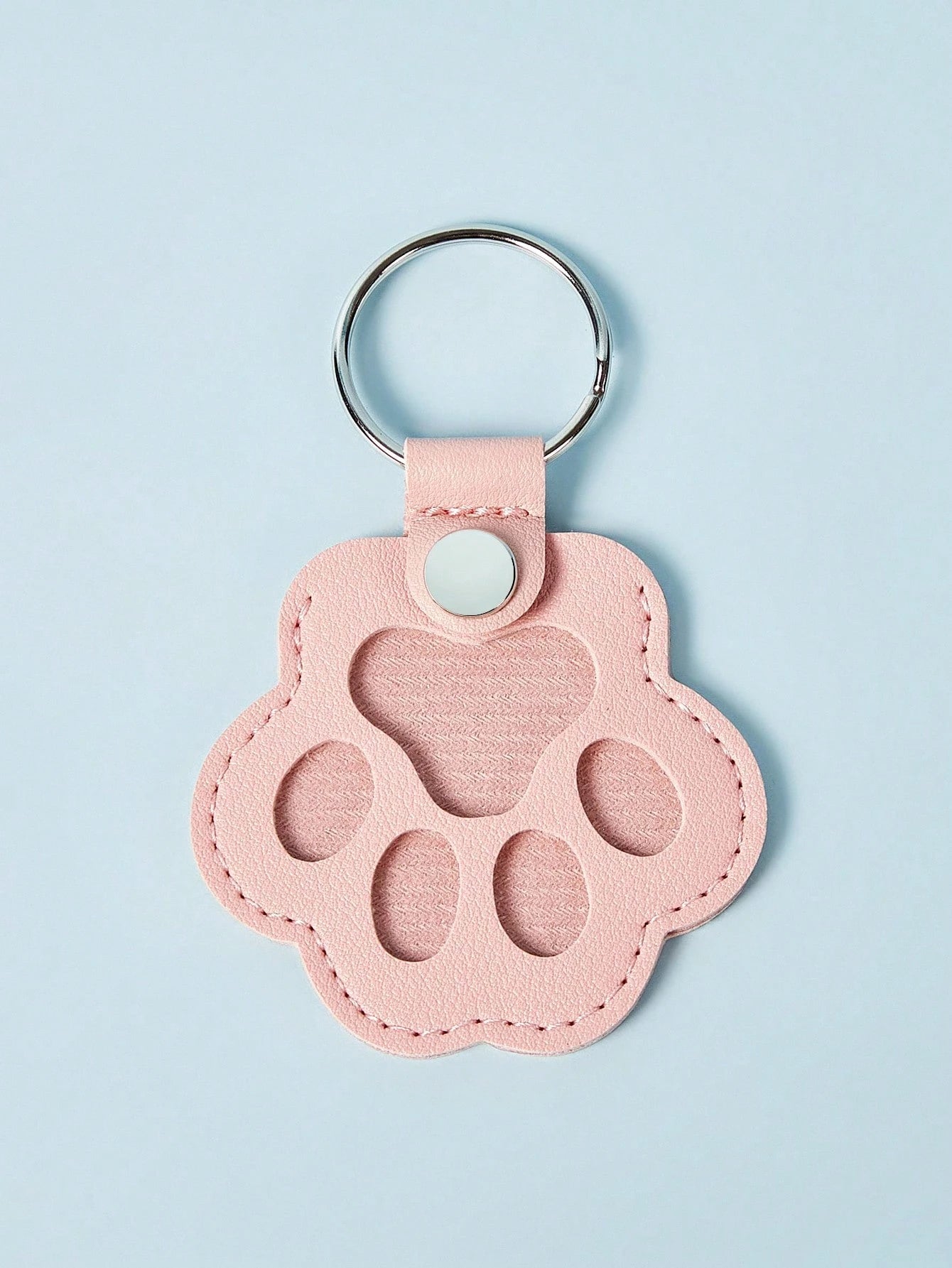 PETSIN Pet Lost Hair Storage Keychain, Cat And Dog Hair Storage Bag, Leather Pet Hair Charm Bag