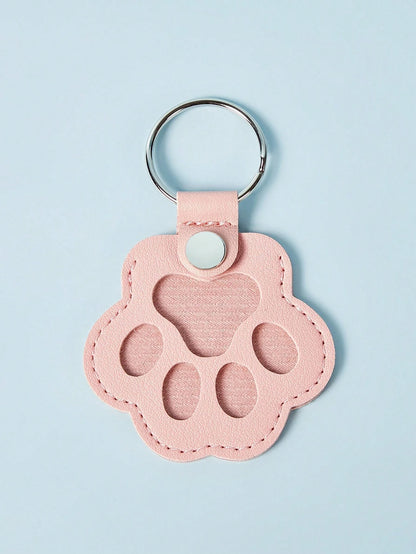 PETSIN Pet Lost Hair Storage Keychain, Cat And Dog Hair Storage Bag, Leather Pet Hair Charm Bag