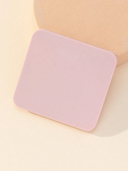 Pink Square Portable Folding Mirror For Daily Use & Travel,Cheap,Stocking Stuffers,Makeup,Makeup Tools,Cheap Stuff,Gifts,Gifts For Women,Christmas Gifts,Giveaways,Travel,Cheap Stuff,Travel Essential