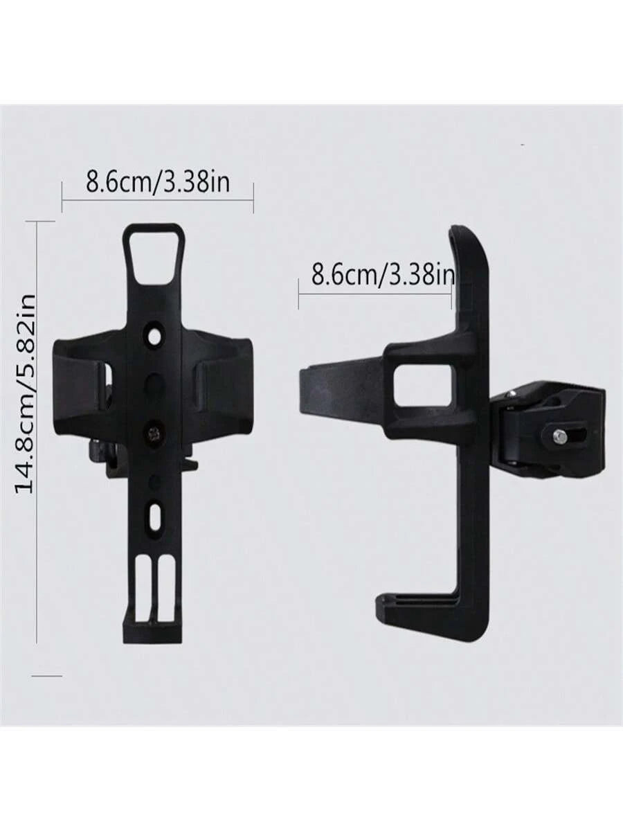 Plastic Steel Bike Water Bottle Holder, Bicycle Adjustable Quick Release Cup Rack, Mountain Bike Drink Rack, 1pc