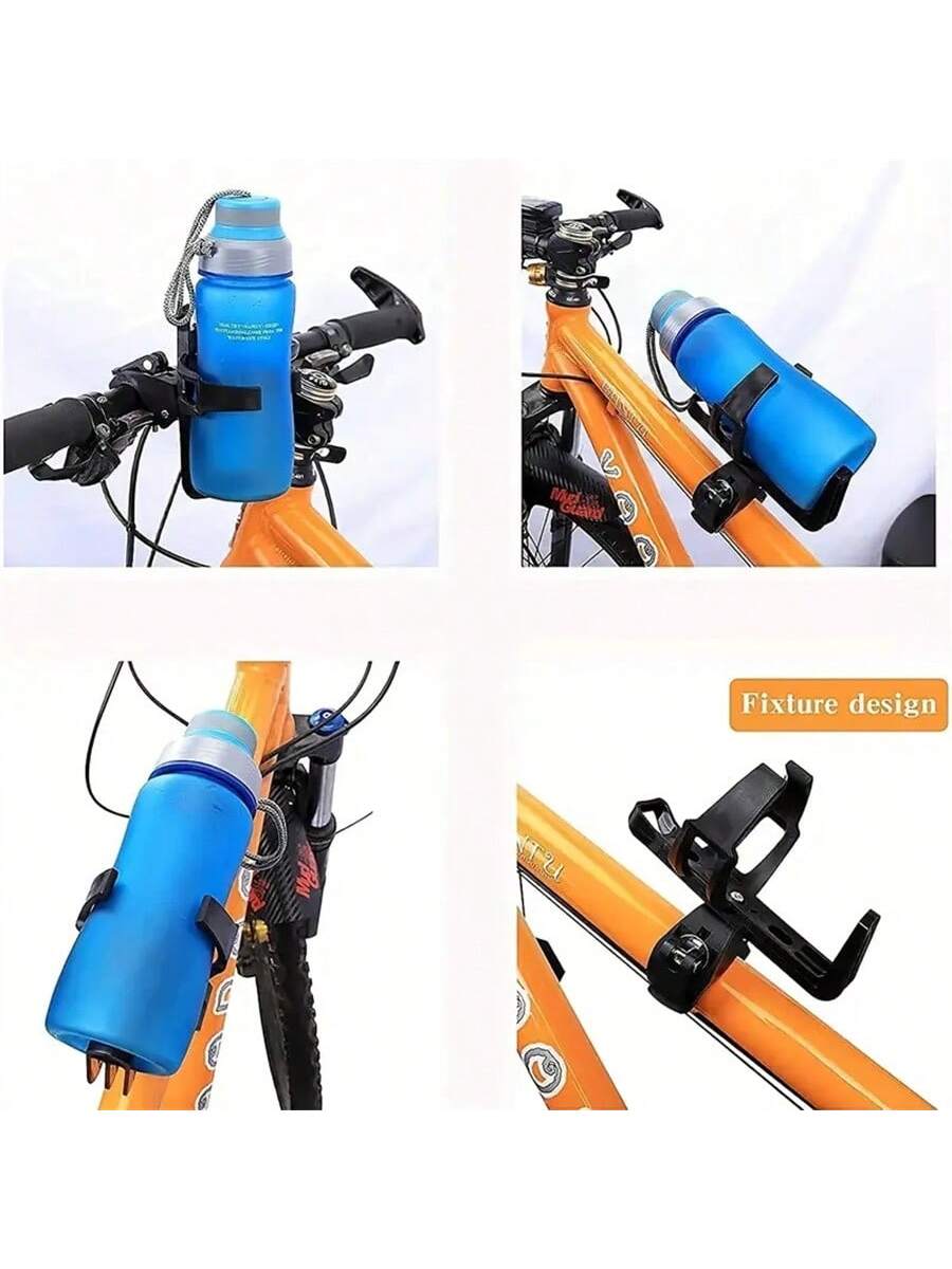 Plastic Steel Bike Water Bottle Holder, Bicycle Adjustable Quick Release Cup Rack, Mountain Bike Drink Rack, 1pc