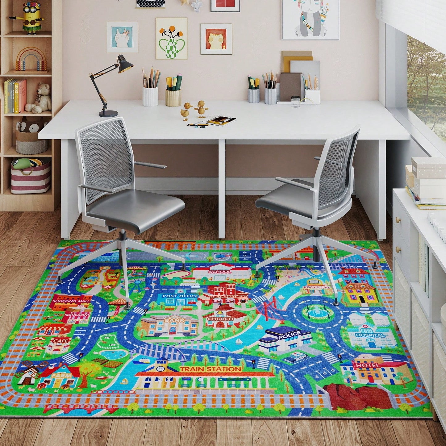 Play Rugs Large Round And Rectangular Alphabet Rugs Round Puzzle Rugs Decorative Soft Floor Mats Bedside Rugs