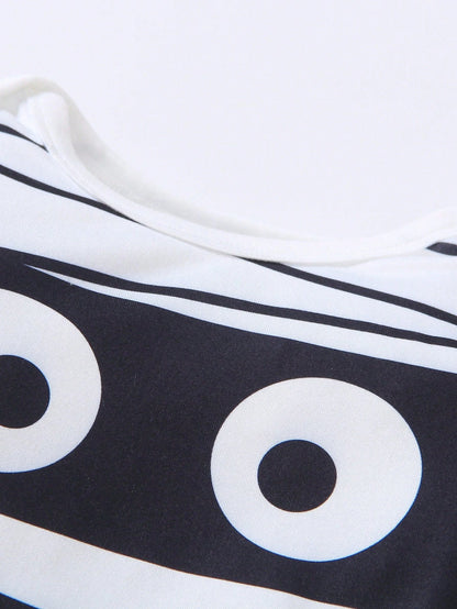 Playful Pals Newborn Bodysuit,Pants,Hat,Halloween Cartoon Clothes,Cute Black And White Autumn Family Matching