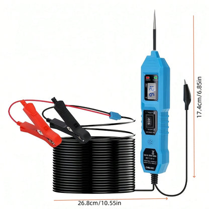 Portable Automotive Circuit Digital Measurement Pen 6-24V Fault Detector Automotive Electrical System Tester- Essential For Auto Repair And Household Use