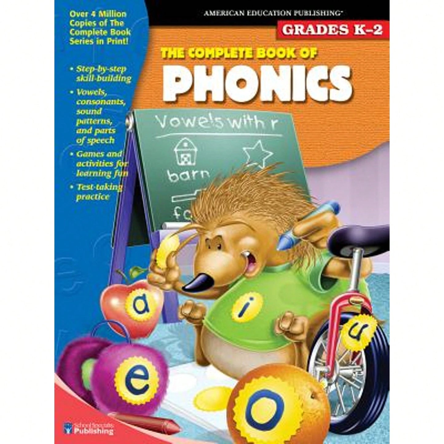 Pre-Owned Complete Book Of Phonics (Paperback) By American Education Publishing (Compiled By)