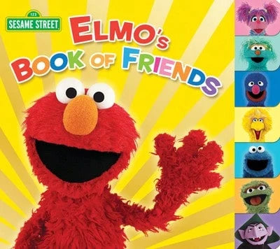 Pre-Owned Elmo's Book Of Friends (Hardcover) By Naomi Kleinberg