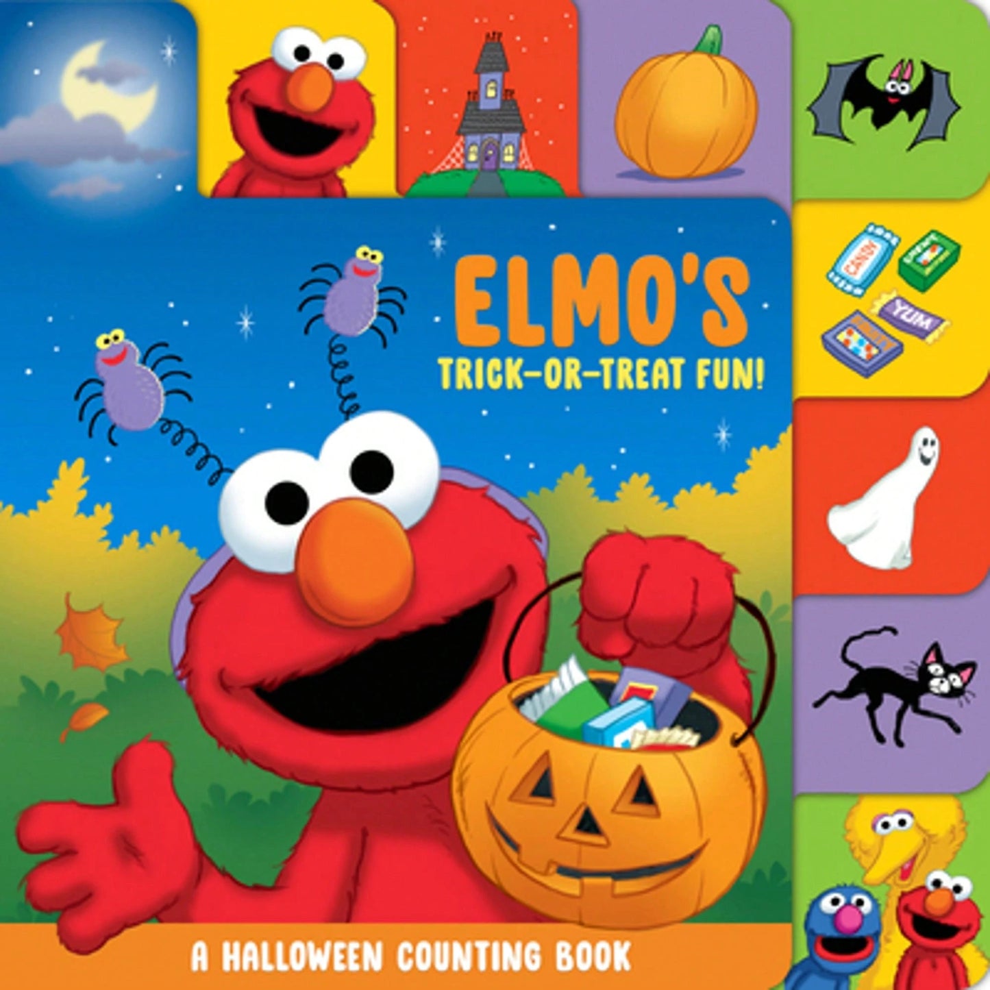 Pre-Owned Elmo's Trick-Or-Treat Fun!: A Halloween Counting Book (Sesame Street) (Hardcover) By Andrea Posner-Sanchez