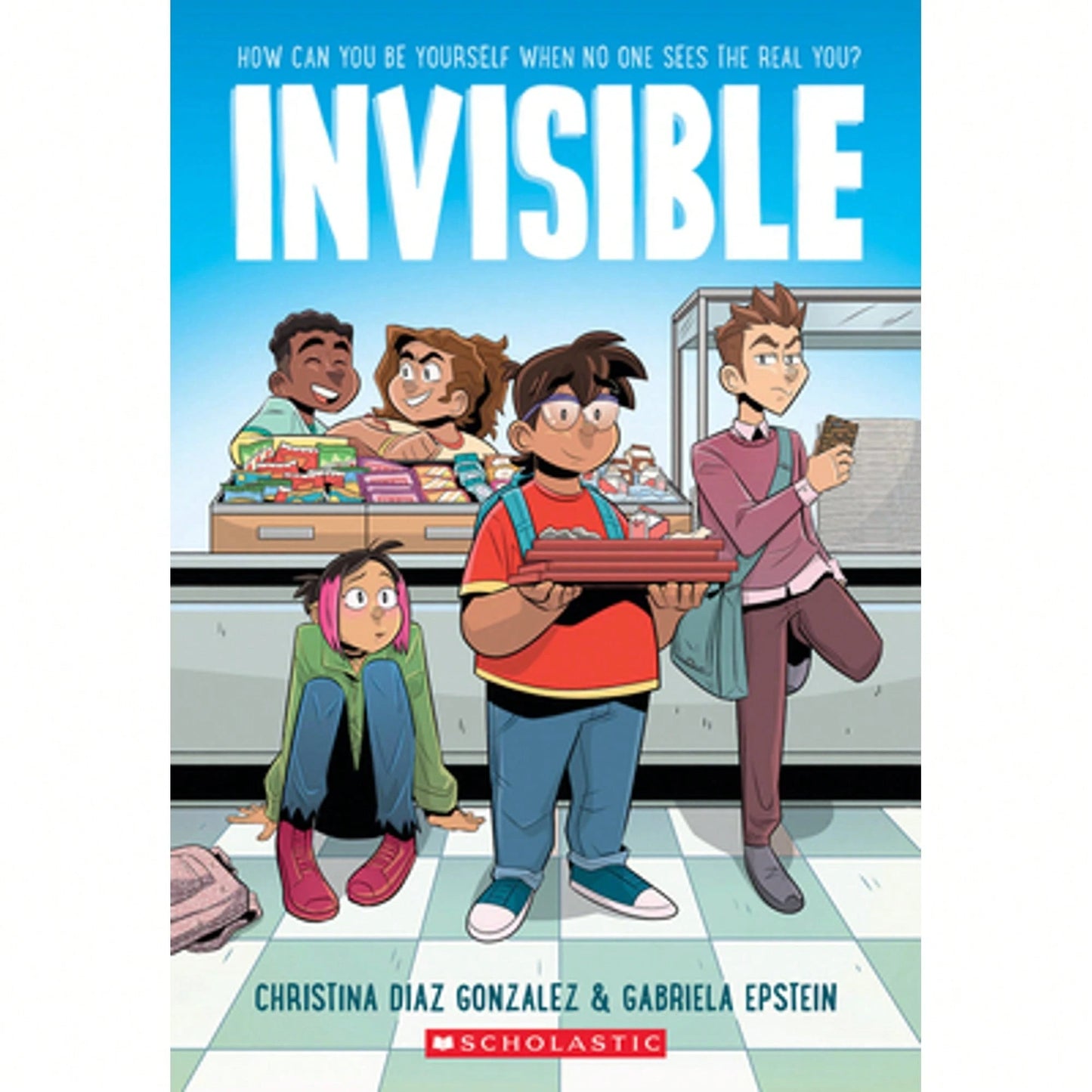 Pre-Owned Invisible: A Graphic Novel (Paperback) By Christina Diaz Gonzalez