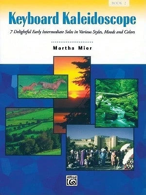 Pre-Owned Keyboard Kaleidoscope, Bk 2: 7 Delightful Early Intermediate Solos In Various Styles, (Paperback) By Martha Mier