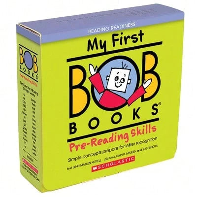 Pre-Owned My First Bob Books- Pre-Reading Skills Box Set Of 12 Paperbacks Decodable Phonics, Ages 3 (Paperback) By Lynn Maslen Kertell