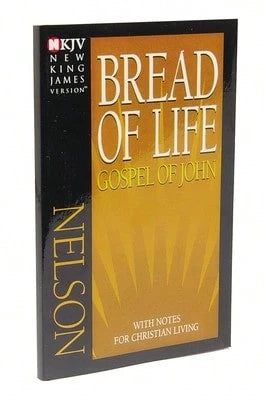 Pre-Owned NKJV, Bread Of Life Gospel Of John, Paperback: With Notes For Christian Living (Paperback) By Thomas Nelson