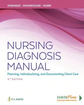 Pre-Owned Nursing Diagnosis Manual: Planning, Individualizing, And Documenting Client Care (Paperback) By Marilynn E Doenges, Mary Frances Moorhouse, Alice C Murr