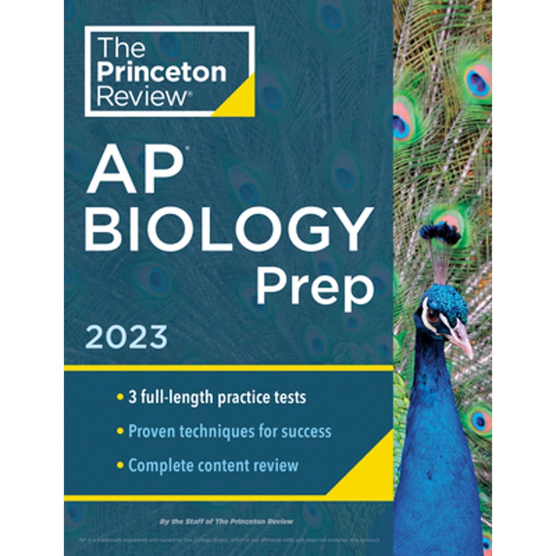 Pre-Owned Princeton Review AP Biology Prep, 2023: 3 Practice Tests + Complete Content Review + (Paperback) By The Princeton Review