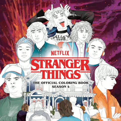 Pre-Owned Stranger Things: The Official Coloring Book, Season 4 (Paperback) By Netflix