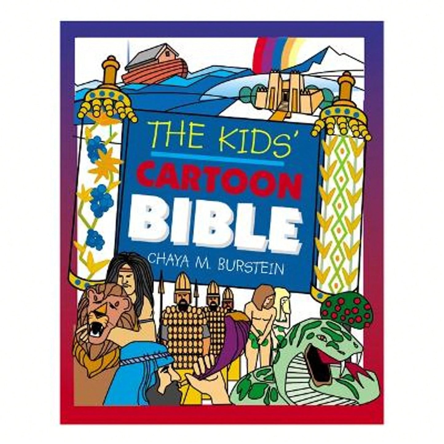 Pre-Owned The Kids' Cartoon Bible (Paperback) By Chaya M Burstein