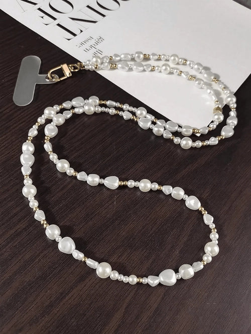 Premium Women's Extra-Long Shoulder Bag Chain Convertible To Cross-Body Bag Strap With Universal Anti-Lost Pendant For Phone Case Gifts For Mother, Family, Friends, Birthday, Holiday Phone Charm, Phon