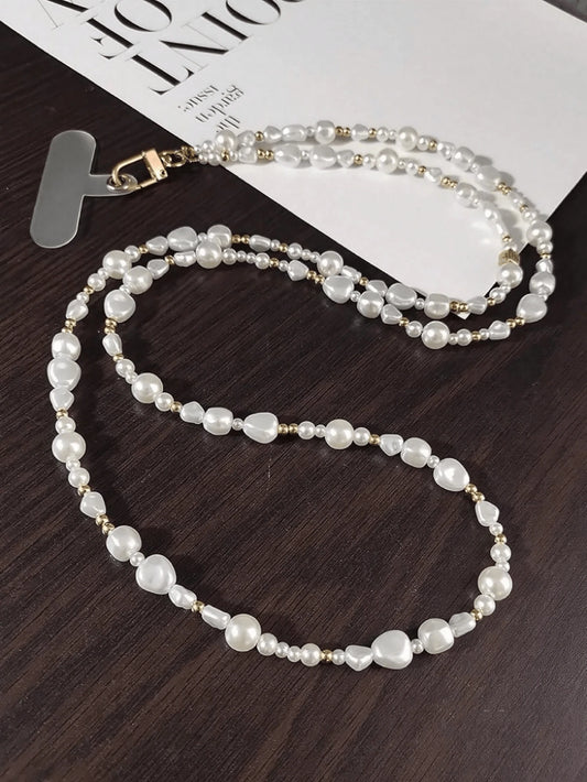 Premium Women's Extra-Long Shoulder Bag Chain Convertible To Cross-Body Bag Strap With Universal Anti-Lost Pendant For Phone Case Gifts For Mother, Family, Friends, Birthday, Holiday Phone Charm, Phon