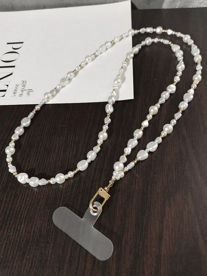 Premium Women's Extra-Long Shoulder Bag Chain Convertible To Cross-Body Bag Strap With Universal Anti-Lost Pendant For Phone Case Gifts For Mother, Family, Friends, Birthday, Holiday Phone Charm, Phon