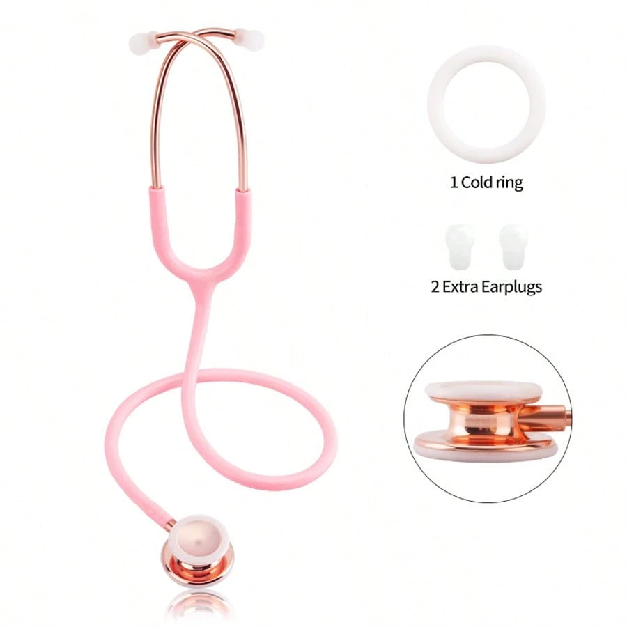 Professional Double Sided Stethoscope Portable Cardiology Stethoscope Medical Equipment Nurse Doctor Stethoscope Equipo Medico