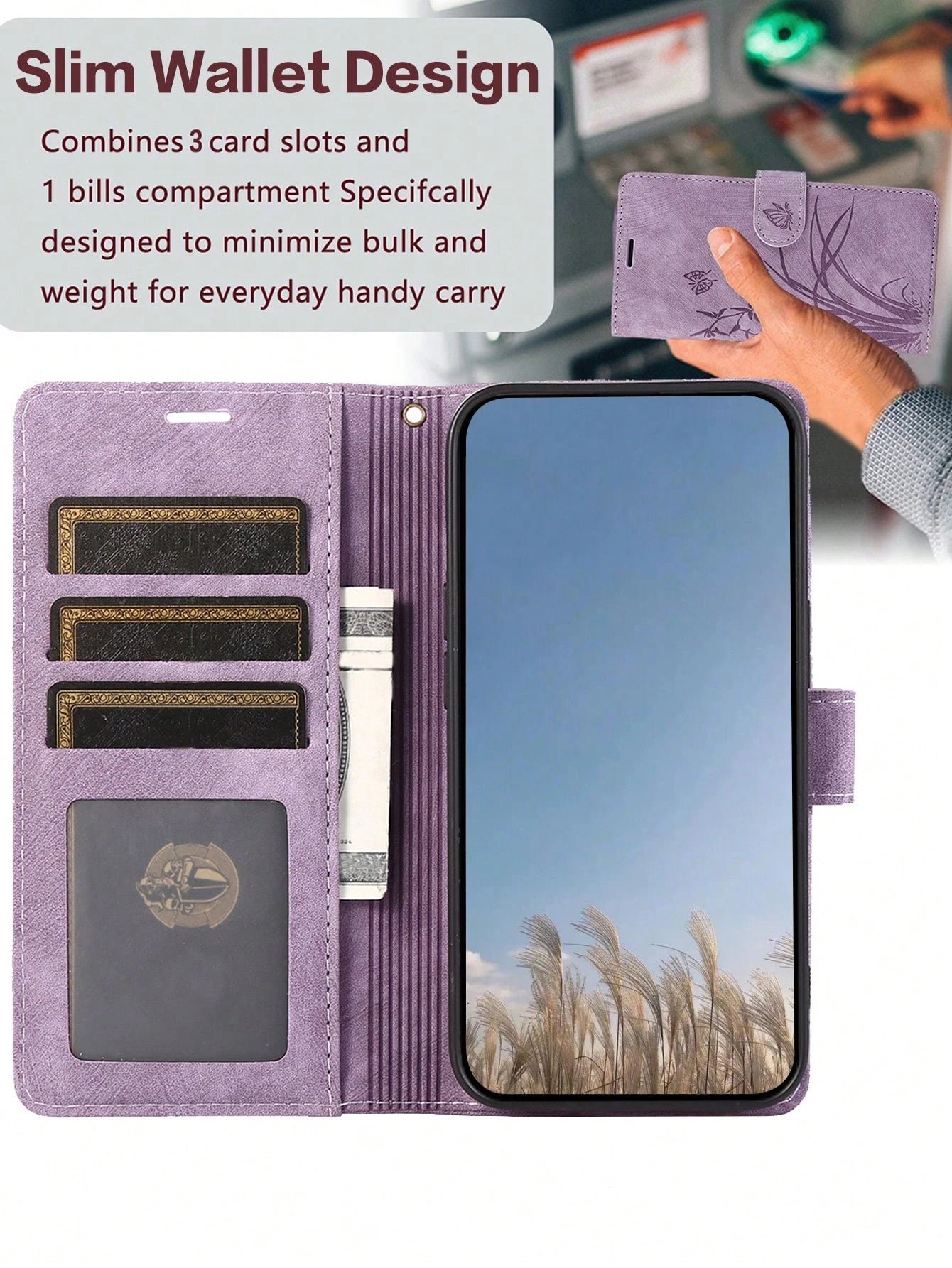 PU Leather Phone Case For IP 17 Air E 16 15 14 13 12 11 Pro 8 7 SE 5G With Card Holder, Wallet Case For Galaxy A57 A37 A27 A17 A07 A56 A36 A26 A16 A16 A55 A35 A25 A15 A05 A54 A34 A24 A14 A04 A04E A73