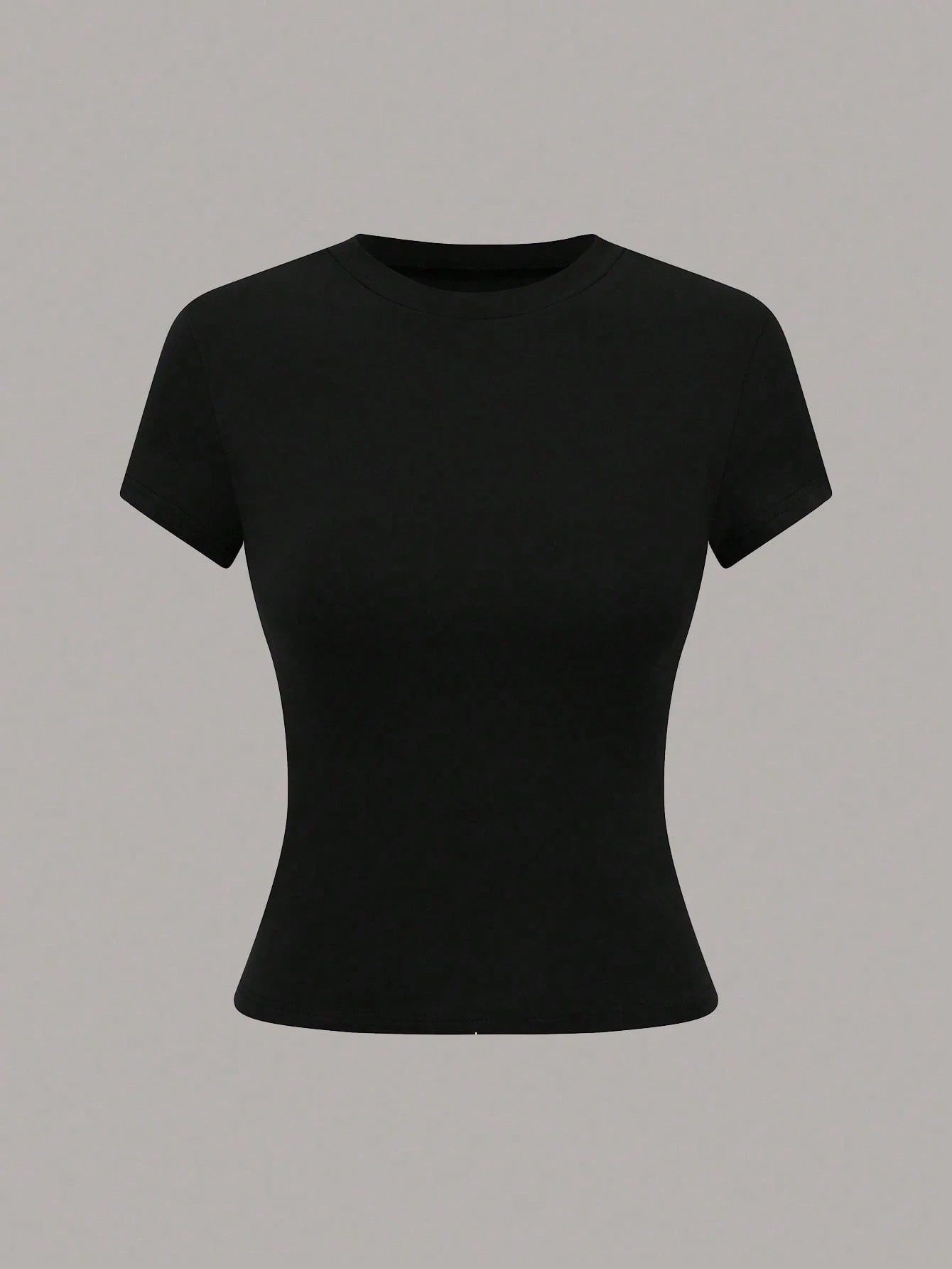Qadelle Casual Slim Fit Short Sleeve T-Shirt, Versatile For Summer